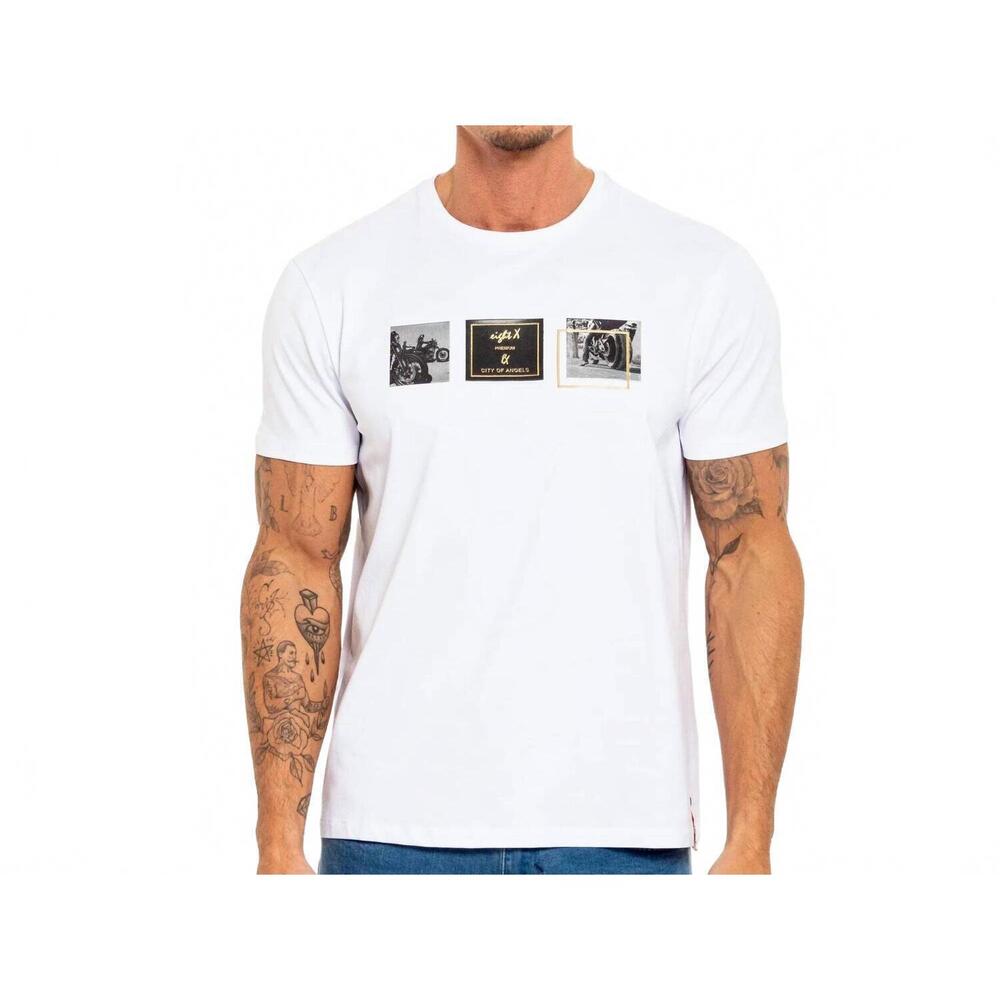 NEW EIGHT X steel horse 8x street t-shirt in white